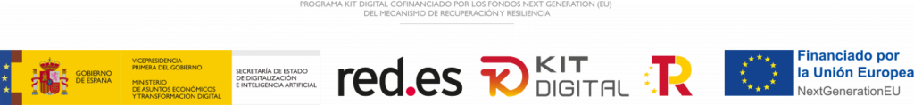 Logotipo Agentes Digitalizadores, Next Generation, Kit Digital, Unión Europea.